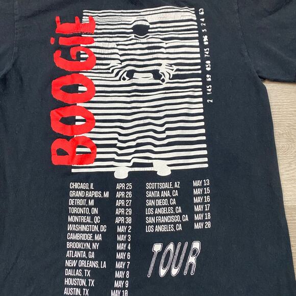 Boogie Everythings 4 Sale 2019 Tour Rap Tee Shirt Men's M - Picture 3 of 7